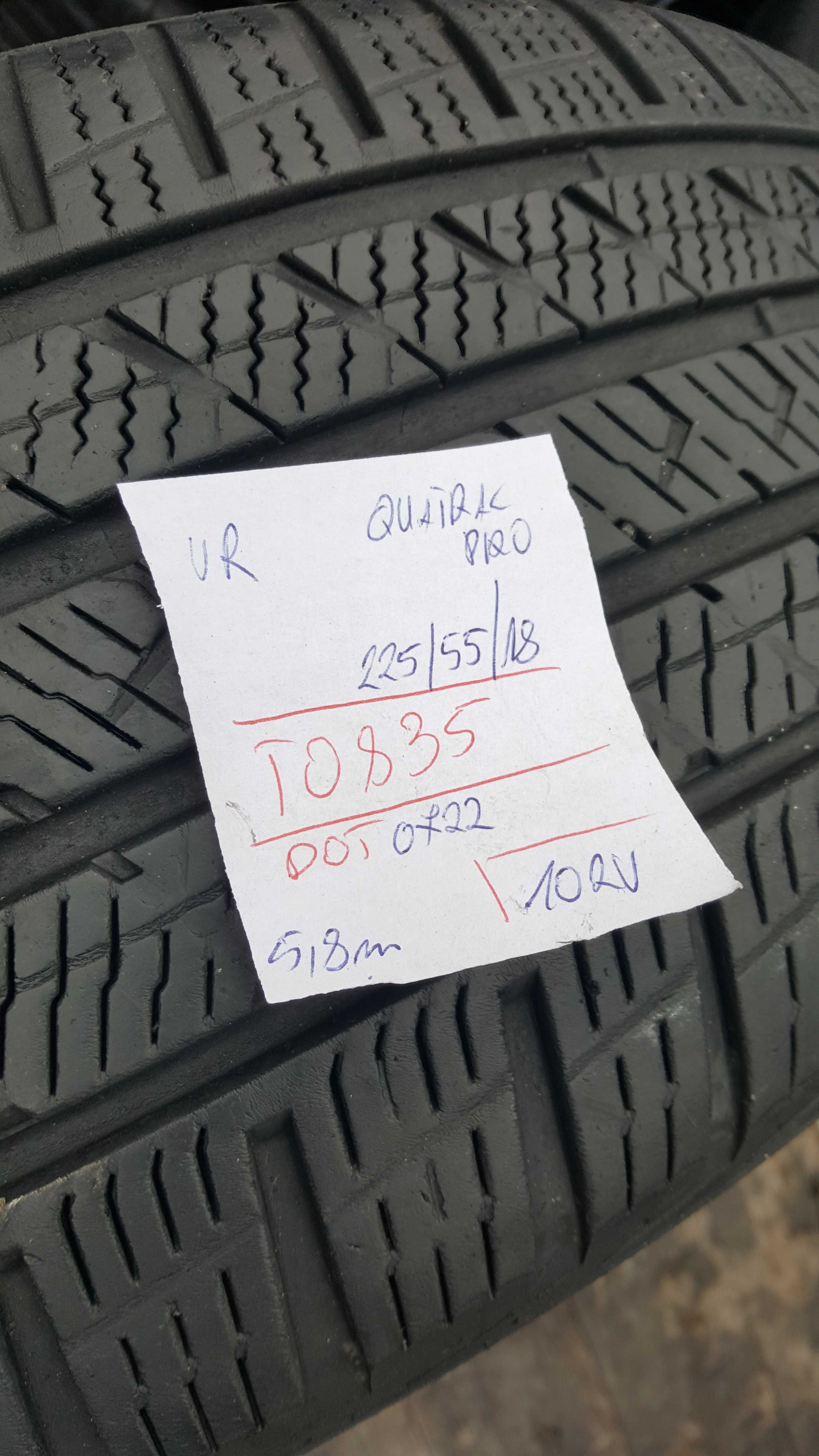 Vredestein 225/55 r18 Quatrac PRO /// 6mm!!! 2022r