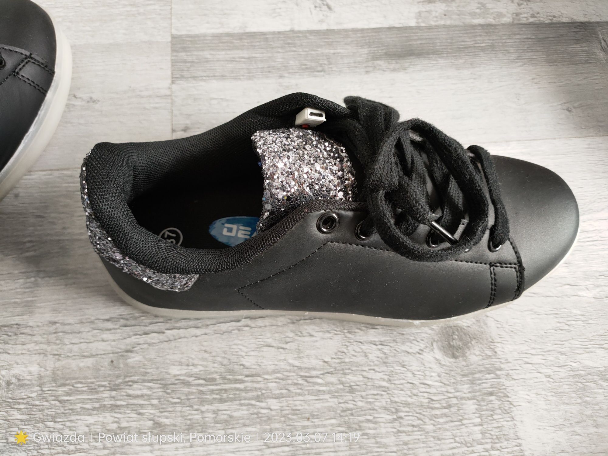 Nowe Świecące buty led r37 unisex