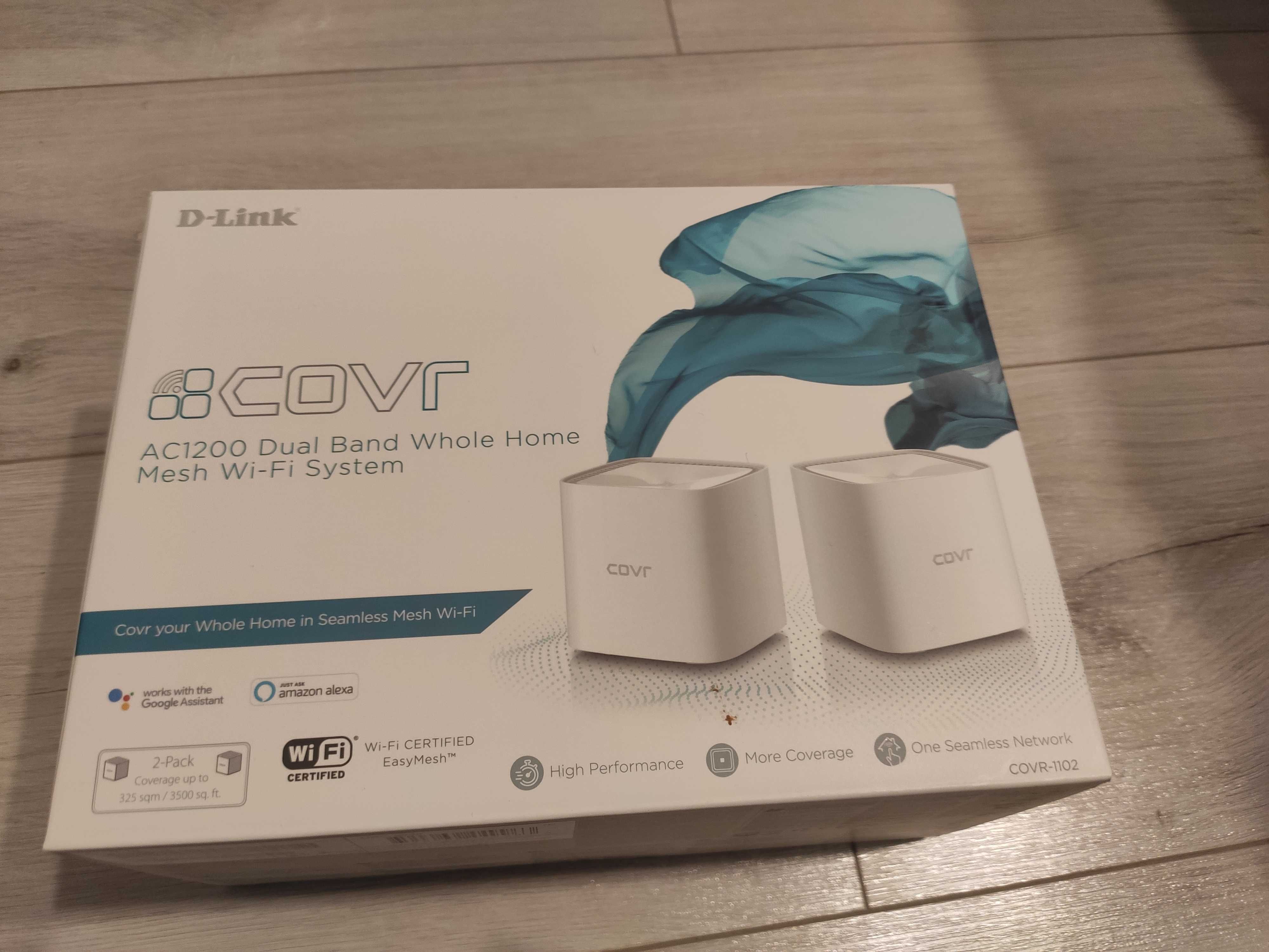 Nowy Router D-Link COVR - 1102 WiFI 5 1200 Mb/s