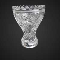 Wazon szkło kryształowe ręczny szlif winogrona  B4/022404