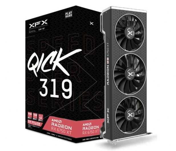 Karta Graficzna XFX Radeon RX 6750 XT Core SPEEDSTER QICK 319 12GB GD