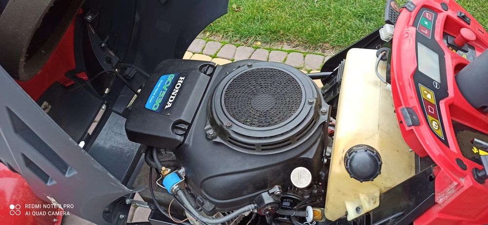 Traktorek kosiarka Castel Garden,Honda 17 HP pompa oleju,hydro