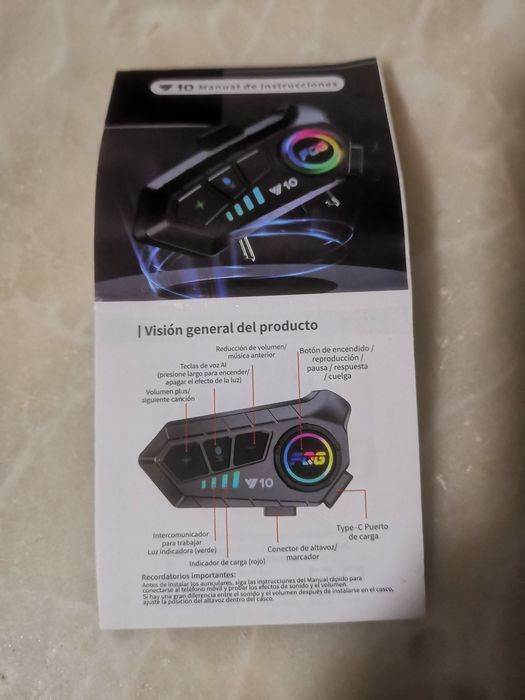 Kit Bluetooth para capacete moto ou outro como novo