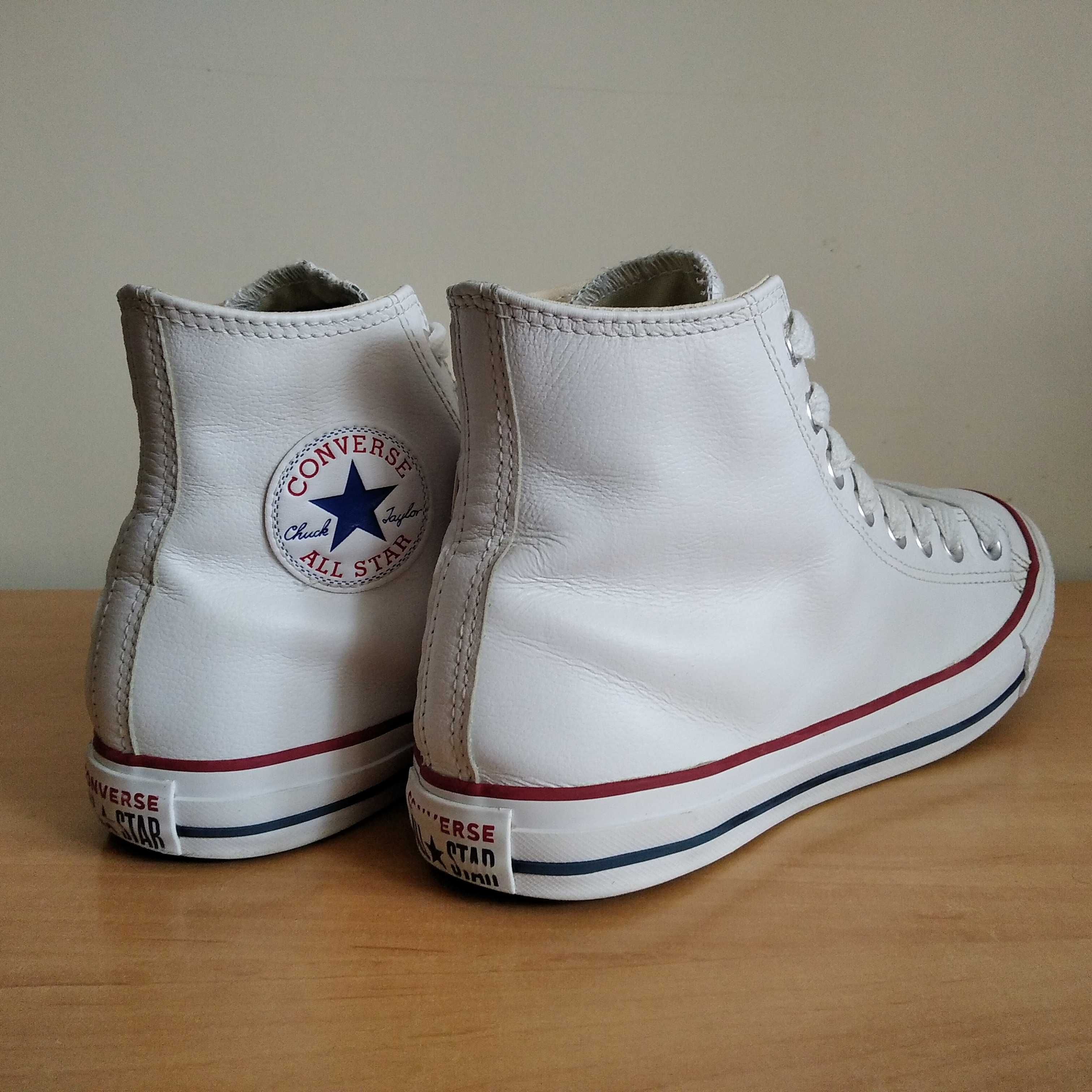 Trampki CONVERSE skóra naturalna roz.eu-42.5