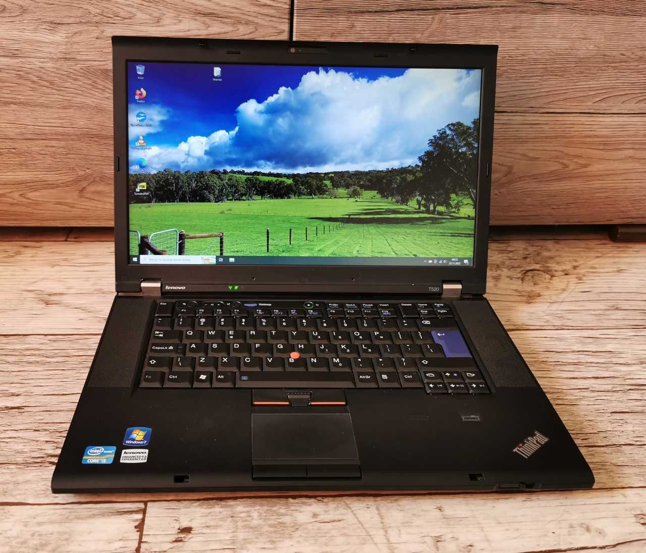 Laptop Lenovo T520 15.6" HD+ IPS I5 NVidia 4/128GB SSD ładny