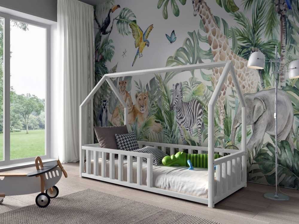 Dziecięce łóżeczko domek ANTOŚ 160 x 80 + materacyk gratis!