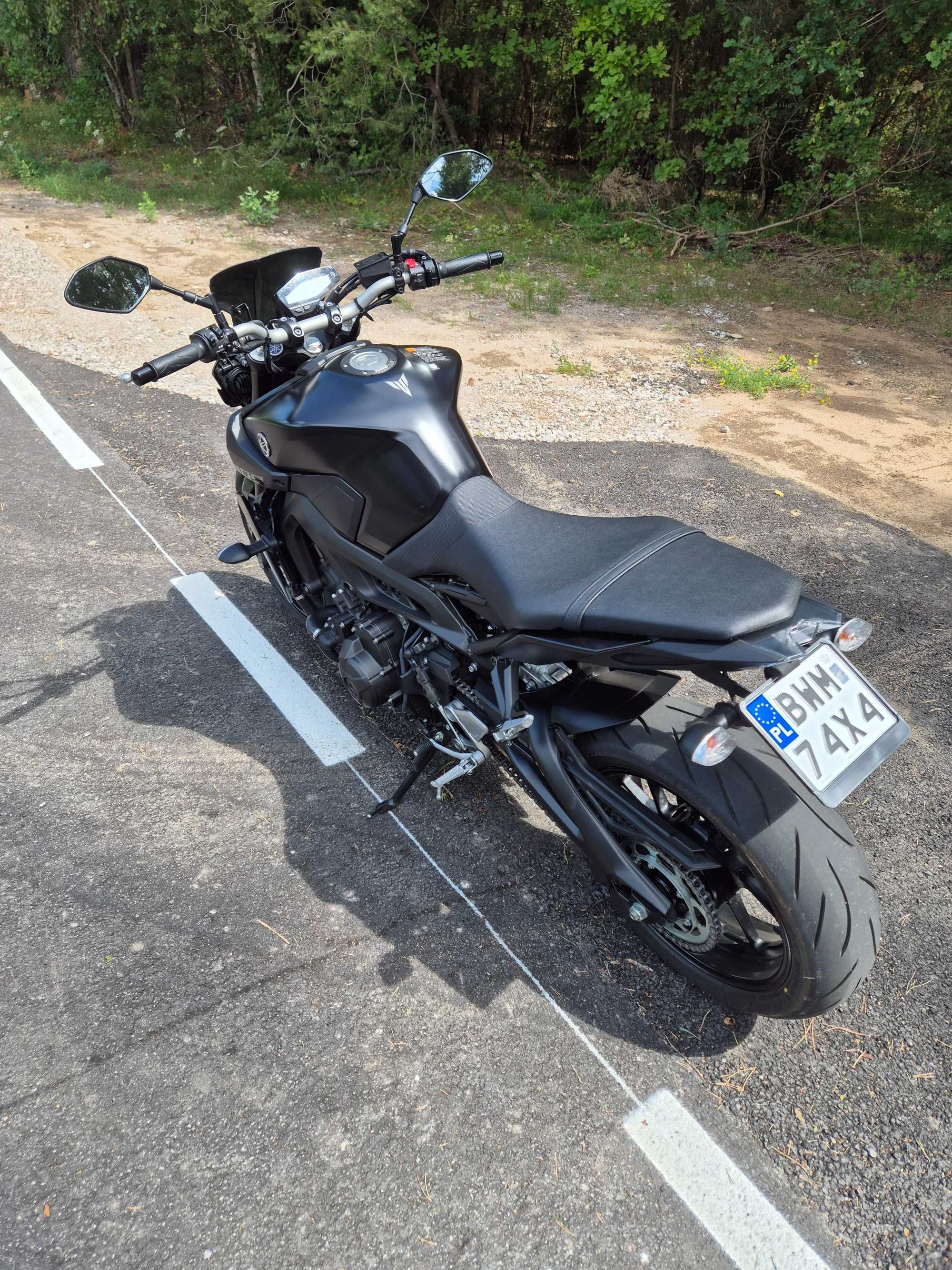 Yamaha MT 09 Bezwypadkowy Salon Polska Przebieg 14200km Akrapovic