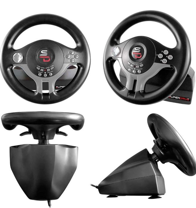 Kierownica SV250 z pedałami do Nintendo Switch/PS4/Xbox One/PC/PS3