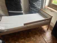 łóżeczko SNIGLAR 70x160 IKEA z materacem