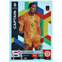 Karta Topps Euro 2024 Virgil Van Dijk Ned 3 Captain