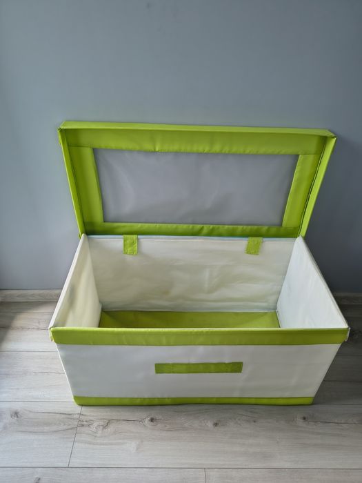 Skrzynia pojemnik na zabawki box na zabawki IKEA kusiner