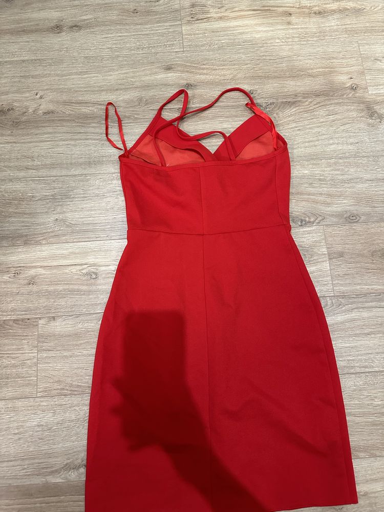 Sukienka mini seksi czerwona