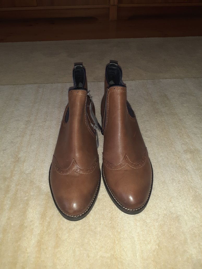 Нові жіночі чобітки 45 розмір шкіра Remonte сапоги женские обувь