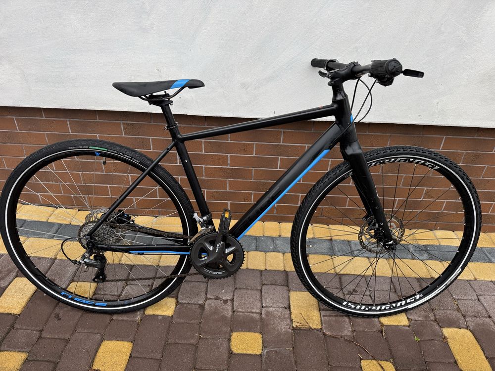 Велосипед cube sl road full claris 2x8 disc l
