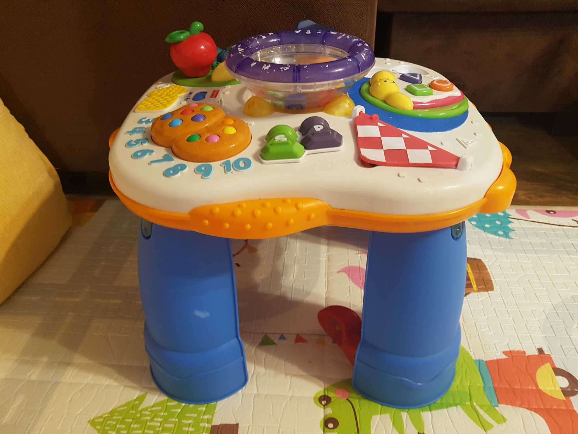 Stolik edukacyjny z Fisher Price plus gratisy