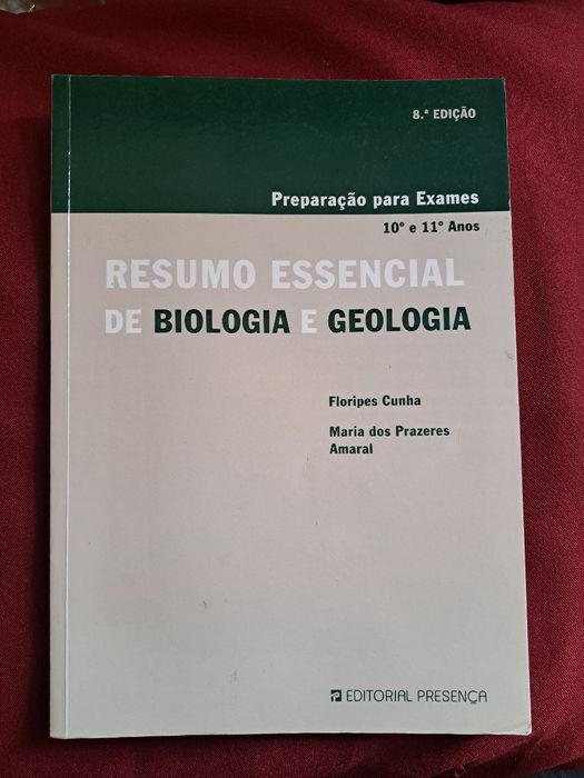 Resumo essencial de biologia e geologia 10 e 11