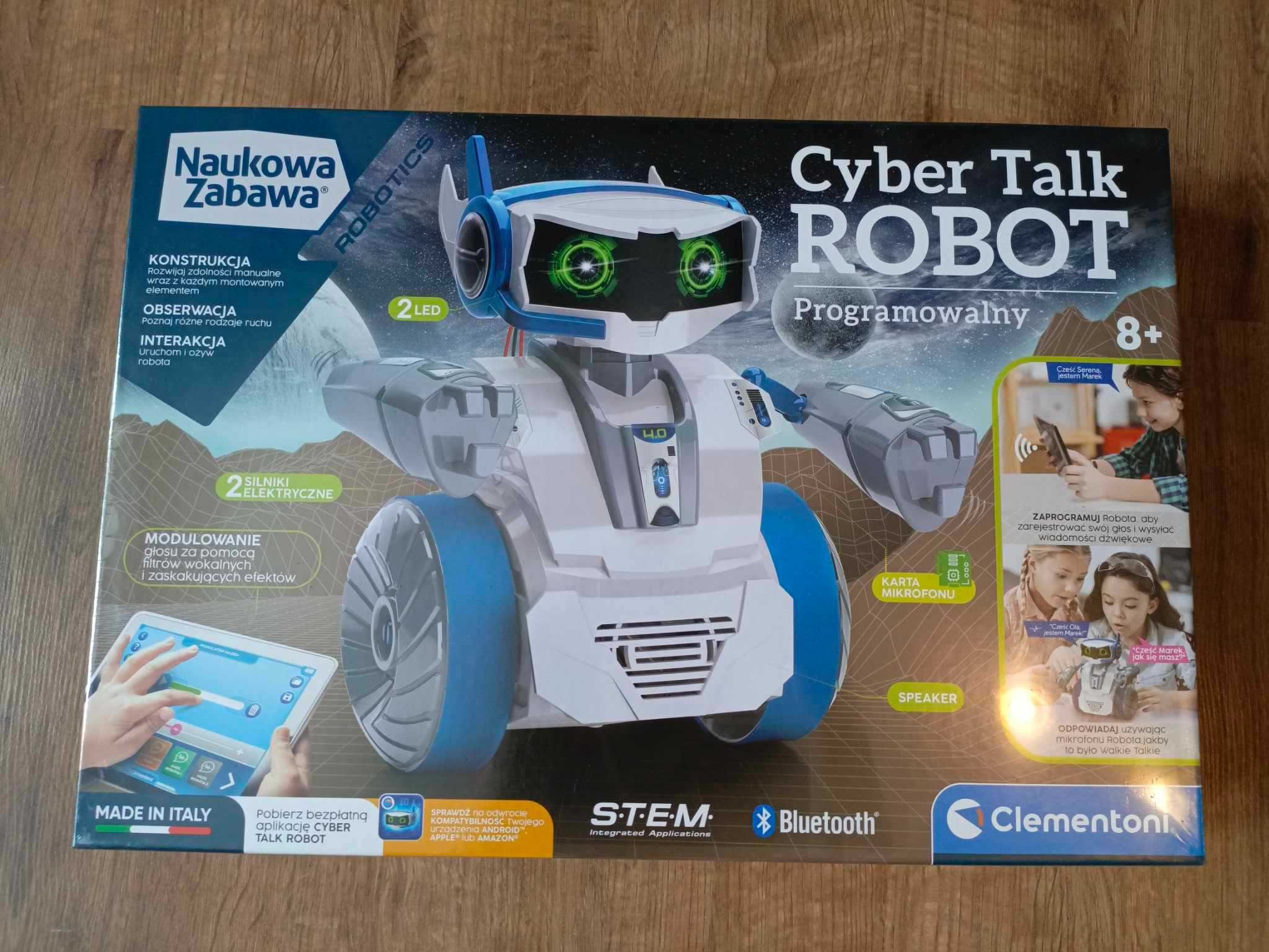 NOWY CYBER talk ROBOT programowalny