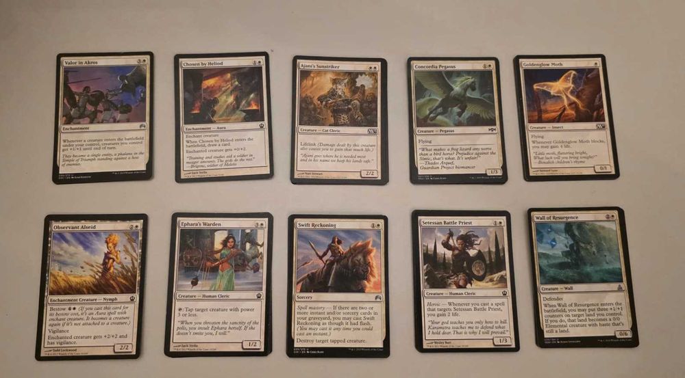 Cartas Magic - Brancas