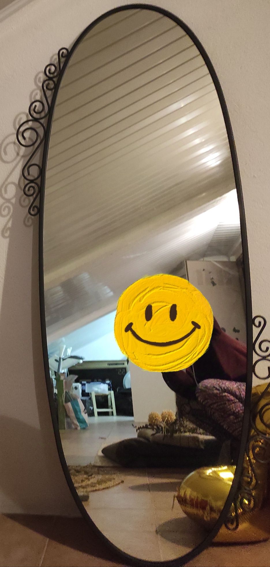 Espelho Enke oval Ikea