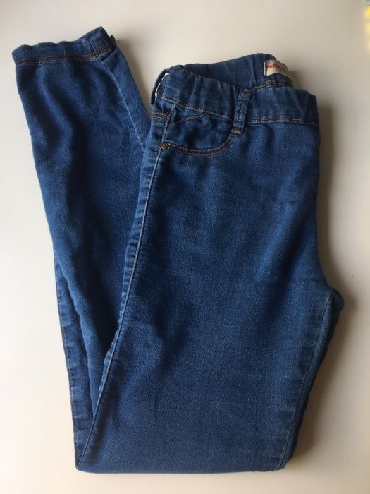 Calças jegging azul