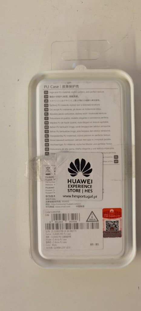 Capa silicone  original huawei p40