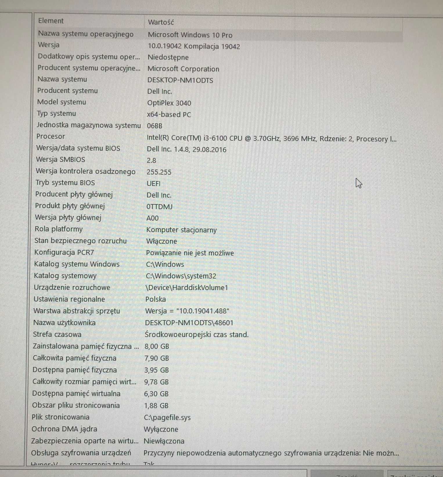 Dell Optiplex 3040 Intel Core i3 8GB RAM (i3-6100 CPU)
