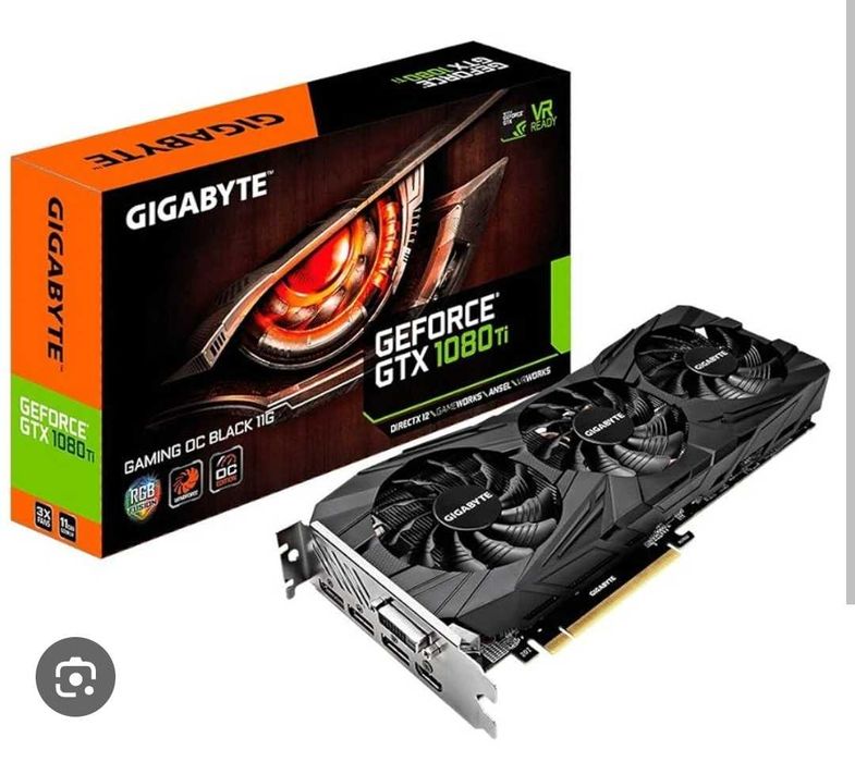 Placa gráfica NVIDIA GTX 1080TI Gigabyte 11 GB