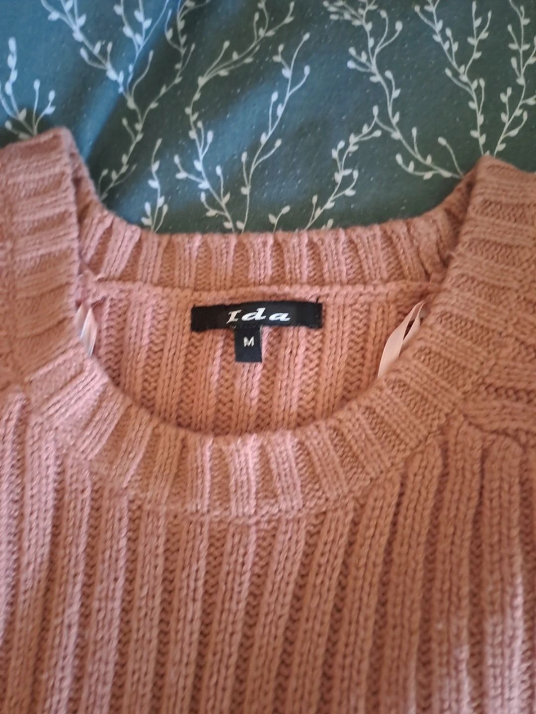 sukienka krótka mini tunika sweterkowa coquette vintage cottagecore