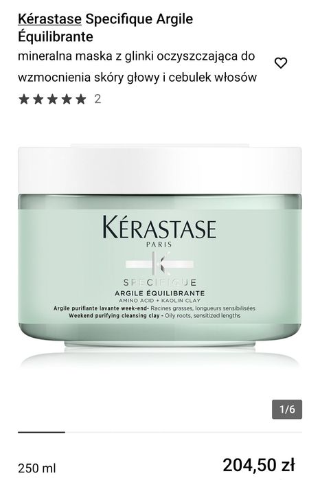 Kerastase specifique maska do włosów 75ml nowa sephora