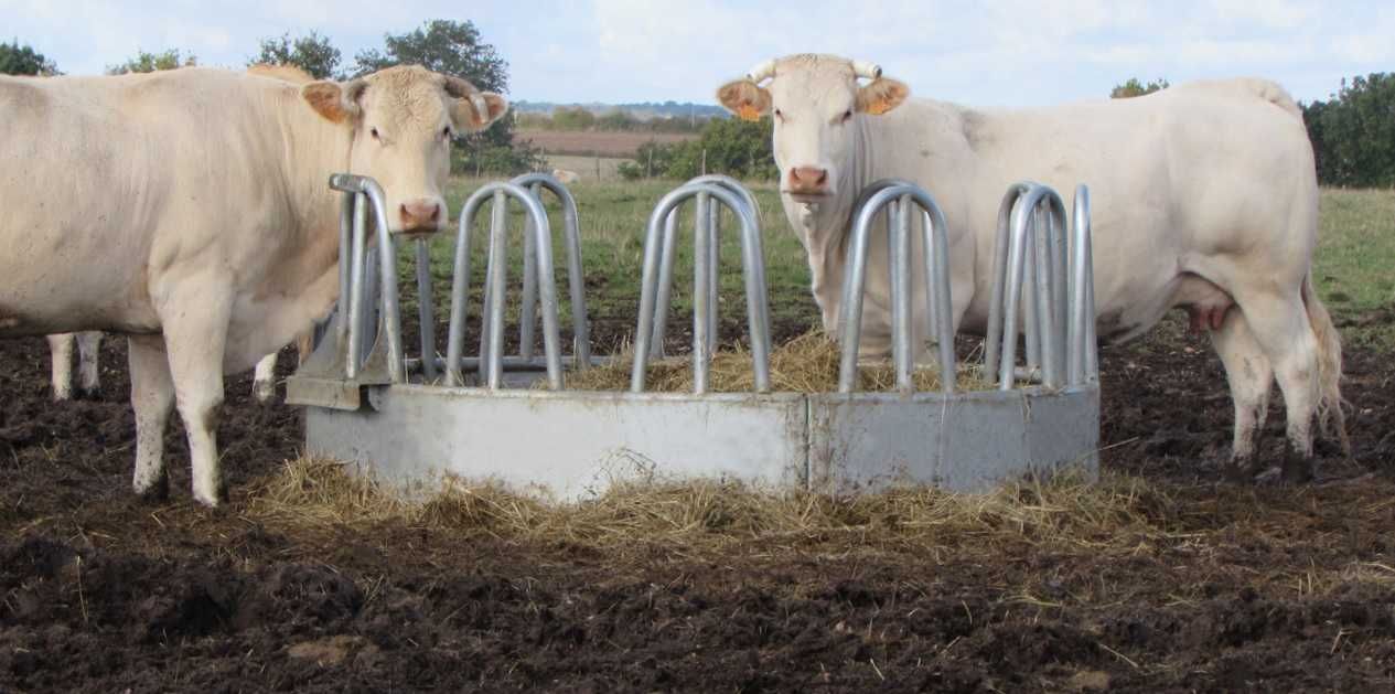 AGRITUBEL paśnik łąkowy dla bydła, koni, owiec, różne rodzaje, ocynk.