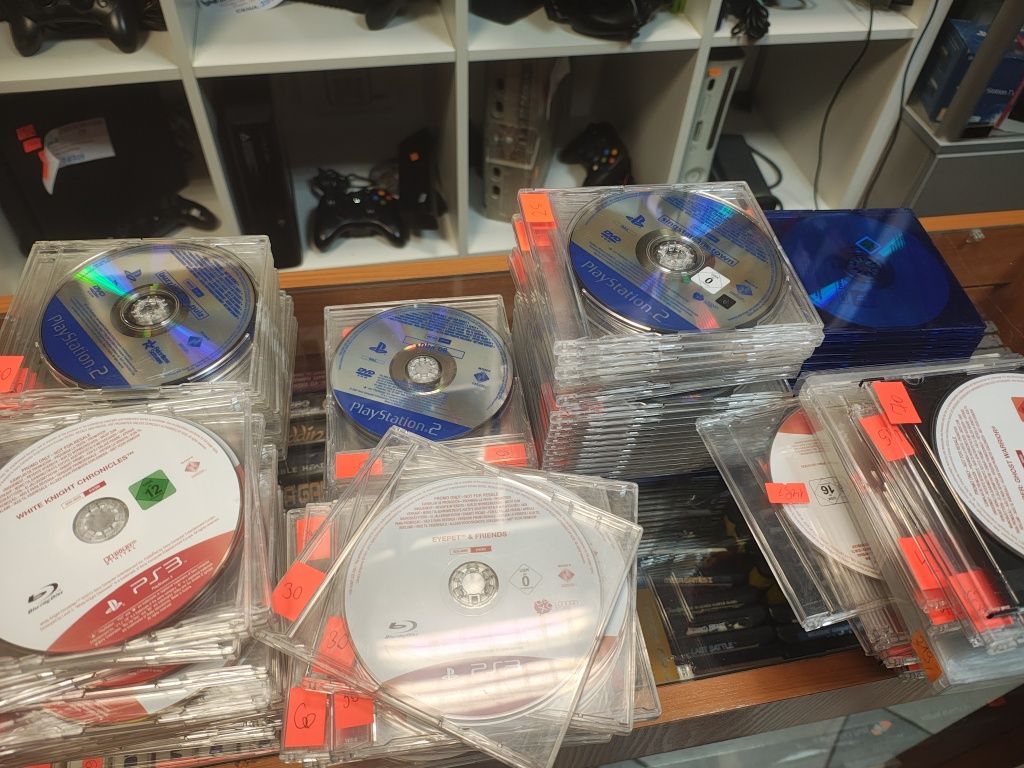 Ponad 200 gier promo copy jak Nowe PS2 PS3 Unikat ogromny zestaw Sklep