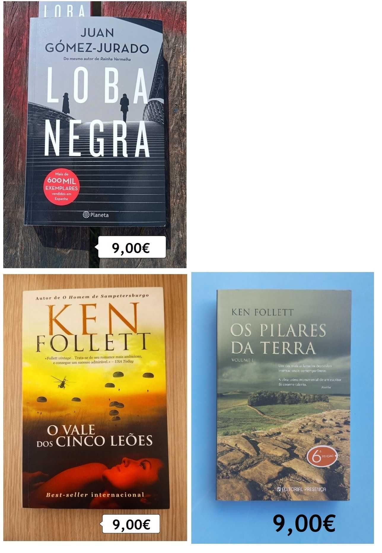 Diversos livros - portes incluídos