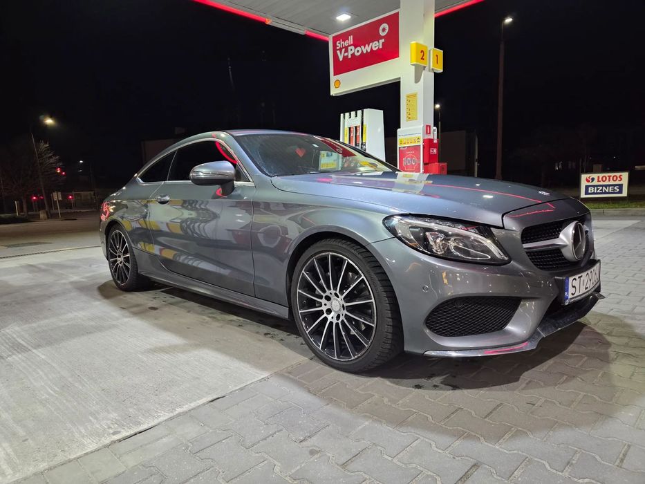 Mercedes-Benz Klasa C Mercedes C 250 d COUPE 9G-Tronic - Faktura 23% VAT