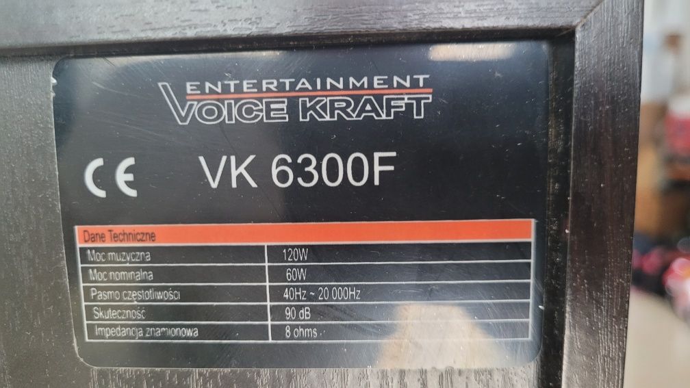 Kolumny Voice Kraft VK 6300 F