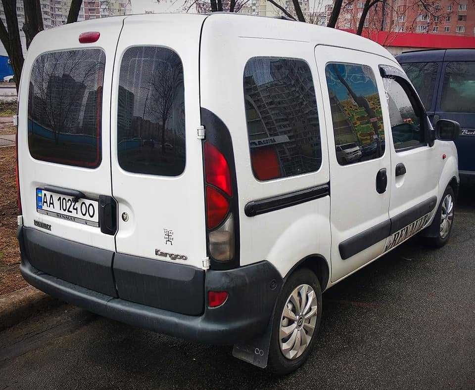 45$/1800грн.нед. Аренда с выкупом без залога RENAULT KANGOO 02г Дизель