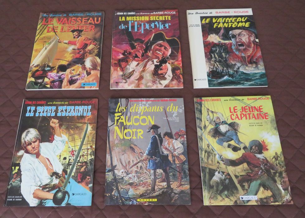 Albuns do BARBA RUIVA (Edição Francesa) desde 20€/cada