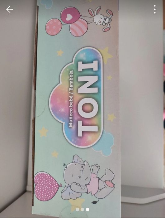 Boneca com acessorios Toni