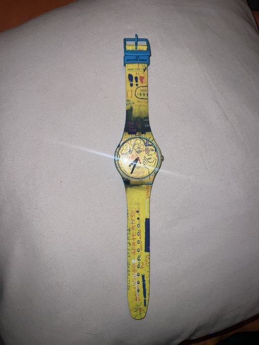 Swatch - Edição limitada - Jean Michel Basquiat