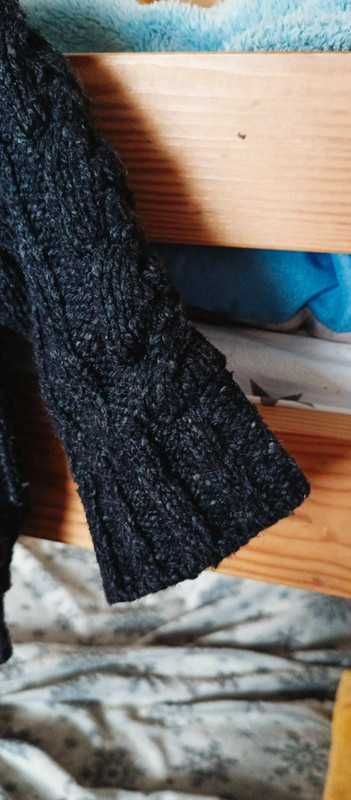 Ciepły sweter na futerku dla chłopca r. 68 Next