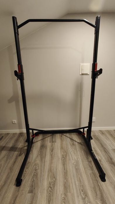 Rack musculação + barra