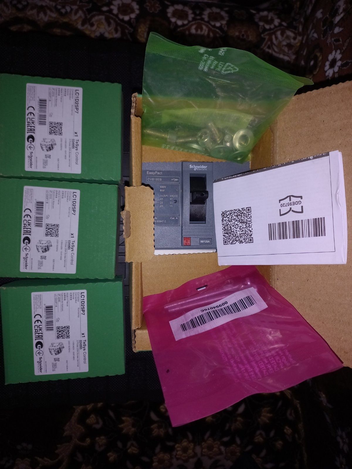 Автоматический выключатель Schneider Electric LV516302 3P3D 25кА 125А
