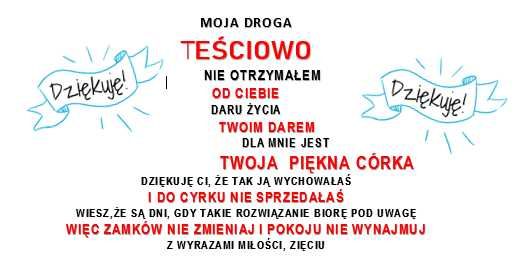 kubek dla teściowej