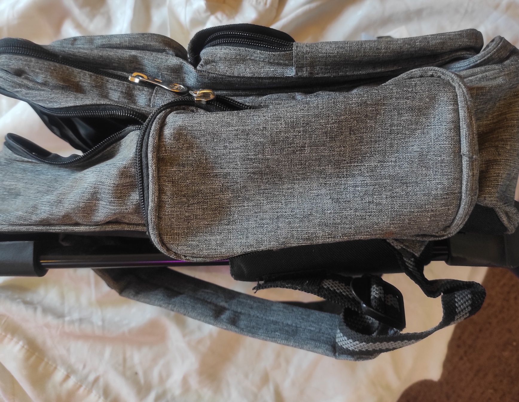 Дорожня сумка- рюкзак на колесах+ видвижна ручка