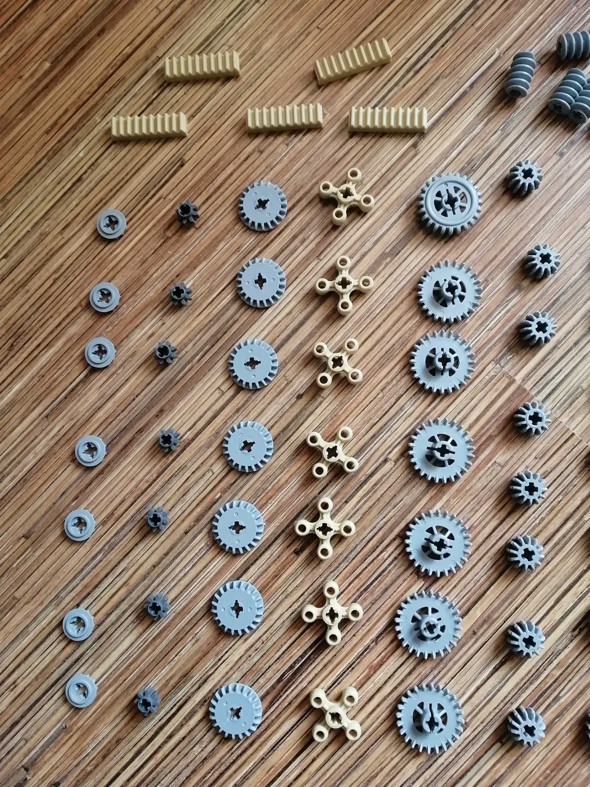 Деталі Lego technic поштучно. Шестерні, гусениці, катки.