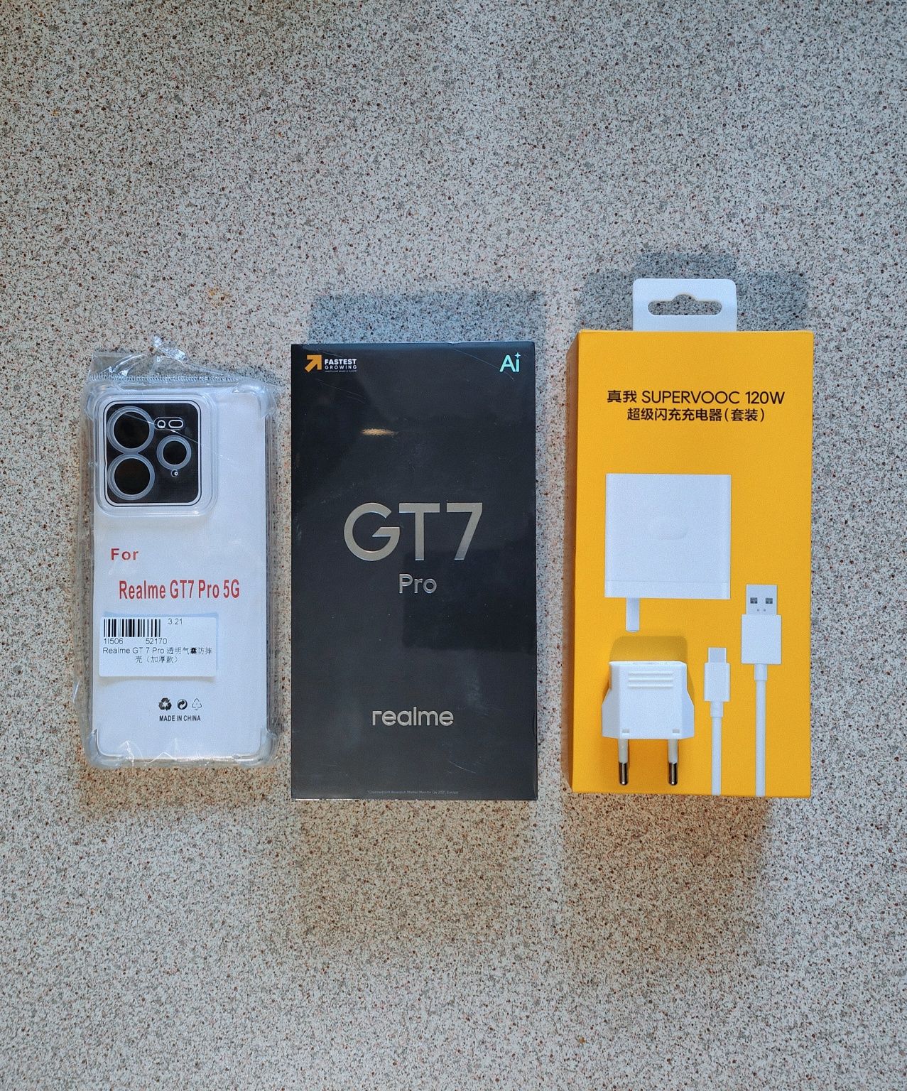 Realme GT 7 Pro 12/256Gb Galaxy Grey EU. Гарантія