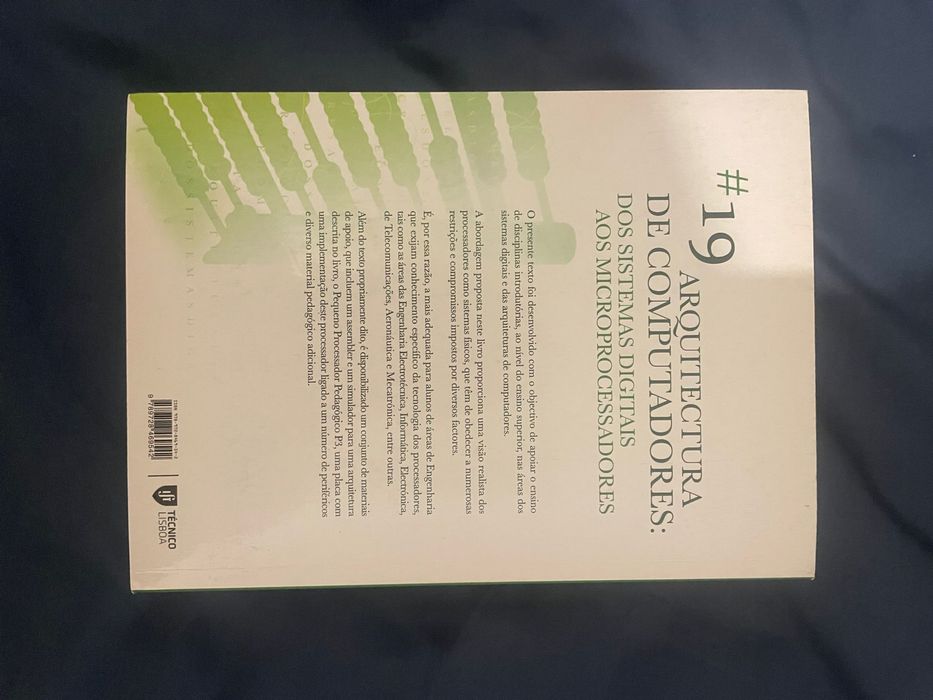Livro “Arquitetura dos Computadores” IST Press