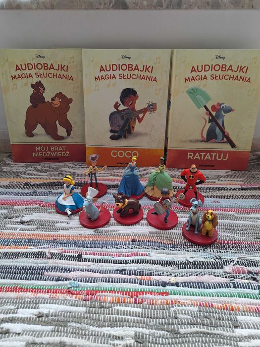 Audiobajki - książka z figurką ZESTAW 3