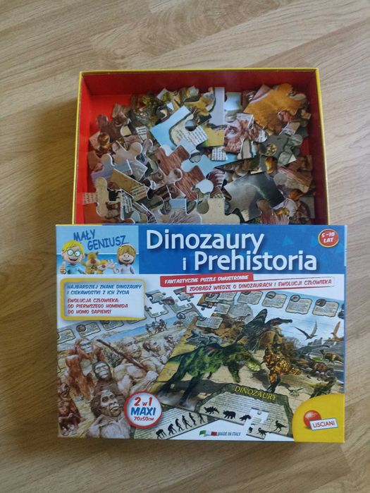Puzzle Dinozaury i Prehistoria