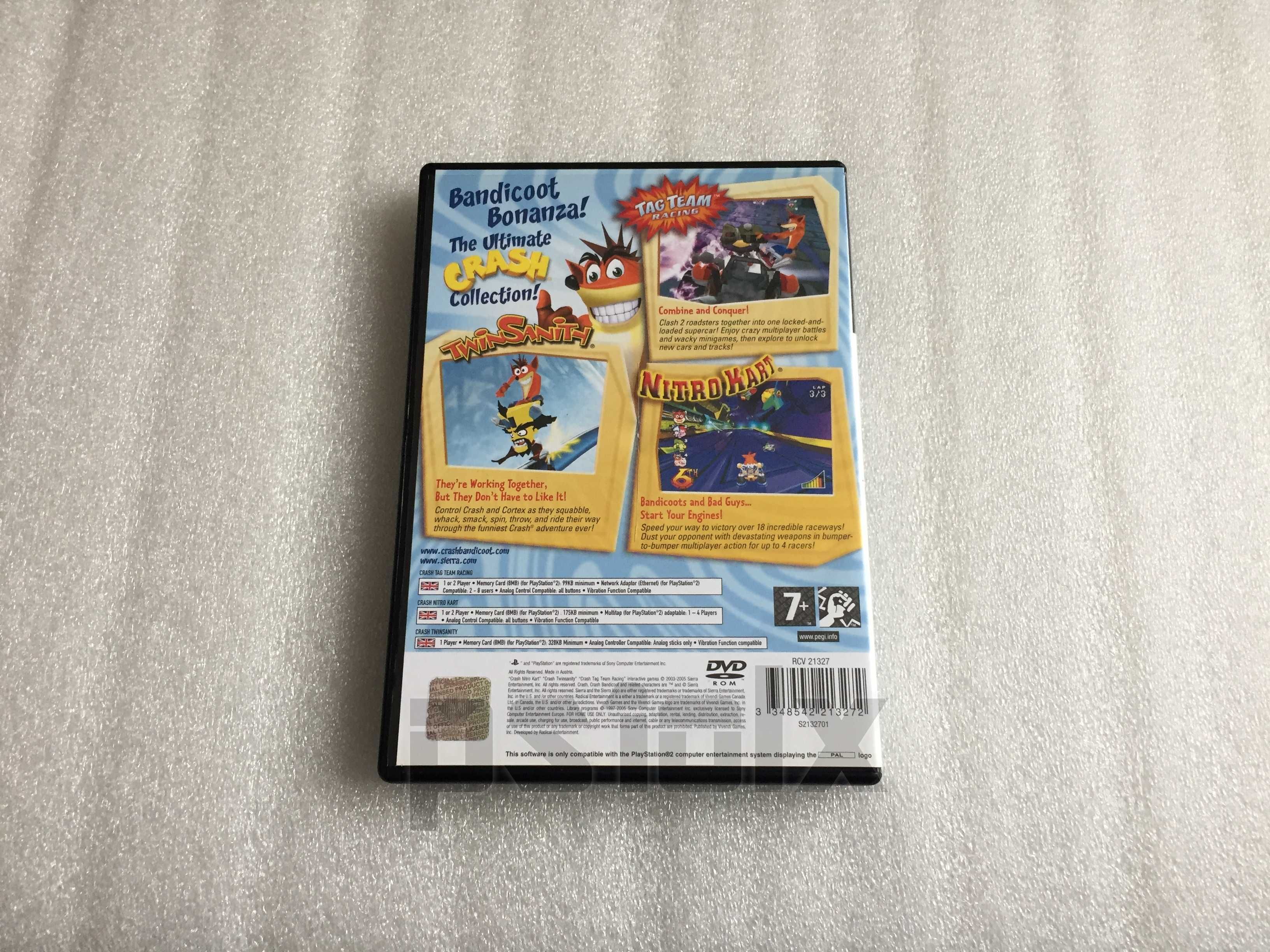 Crash Bandicoot Action Pack playstation ps2