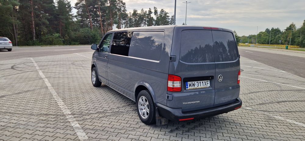 VW Transporter T5 long 2013r Faktura VAT 6cio osobowy